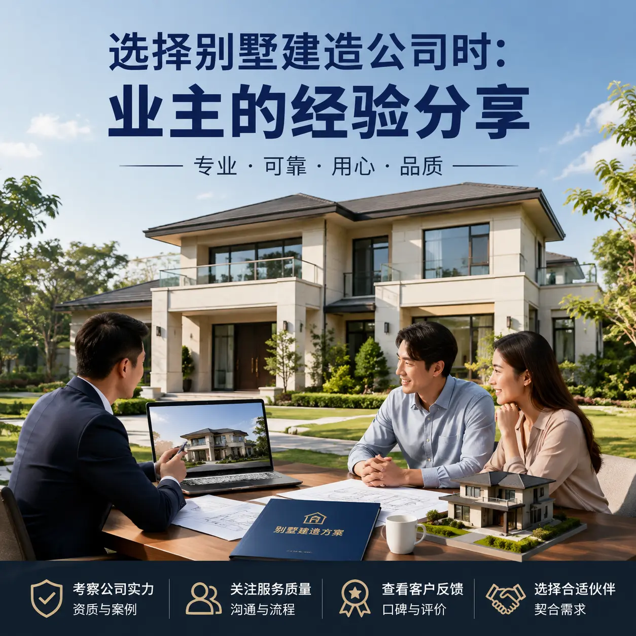 选择别墅建造公司时： 红花岗 业主的经验分享