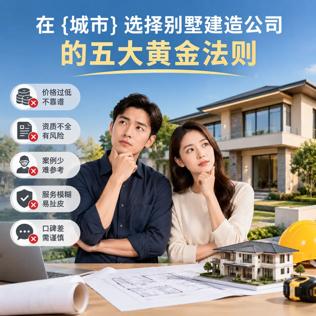在 红花岗 选择别墅建造公司的五大黄金法则