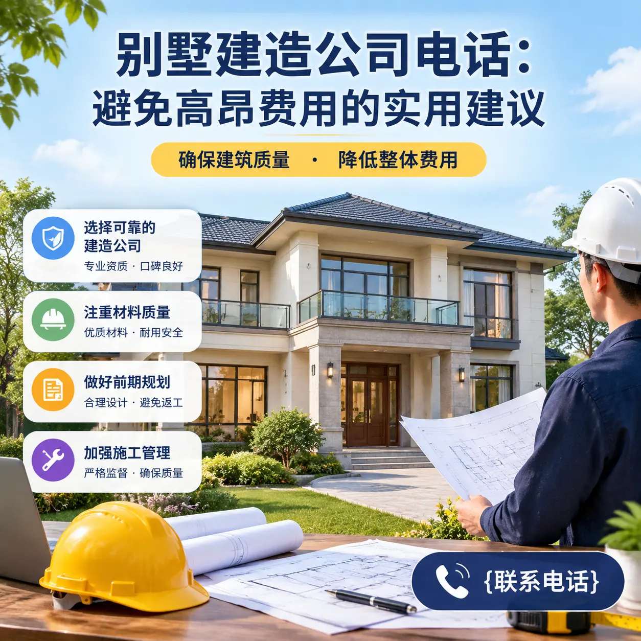 红花岗别墅建造公司电话：避免高昂费用的实用建议