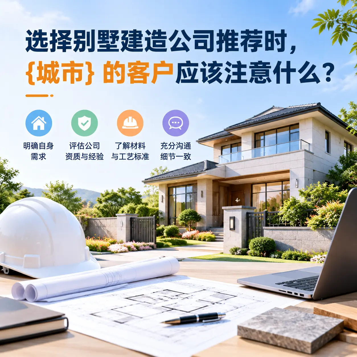 选择别墅建造公司推荐时，红花岗 的客户应该注意什么？