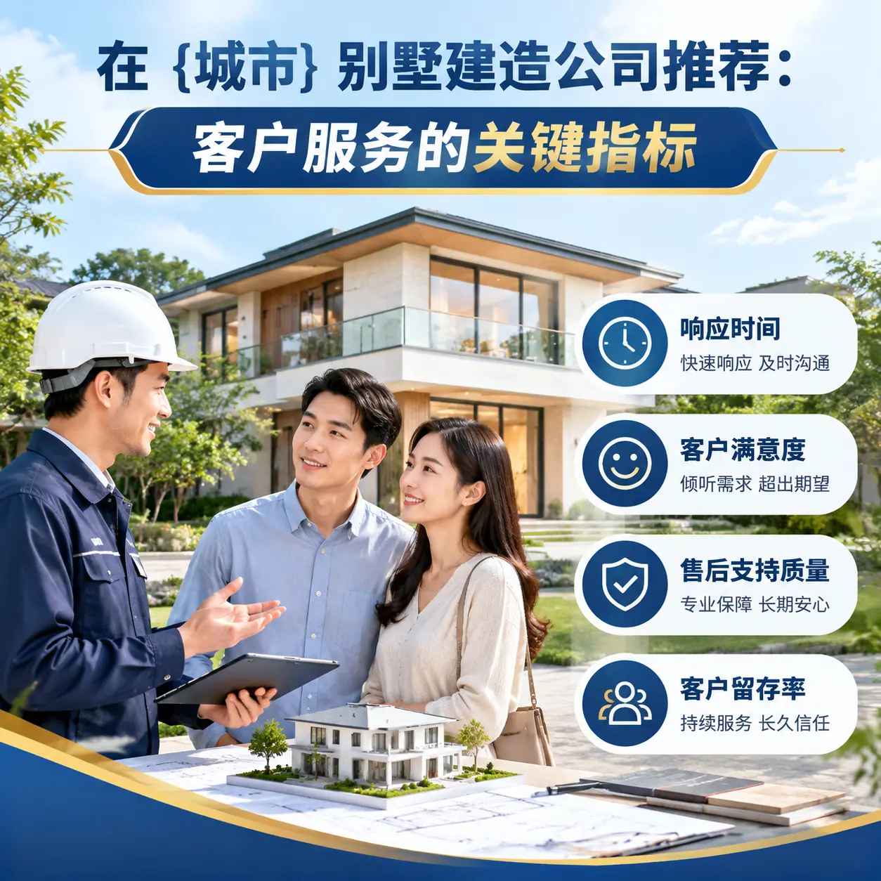 在 红花岗 别墅建造公司推荐:客户服务的关键指标