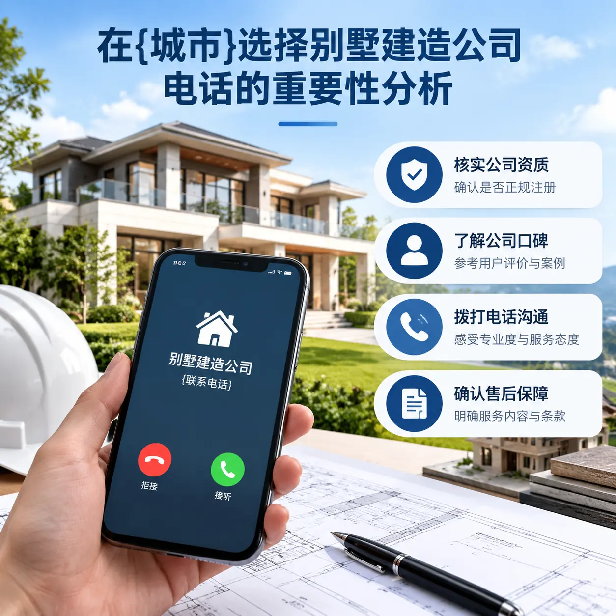 在红花岗选择别墅建造公司电话的重要性分析