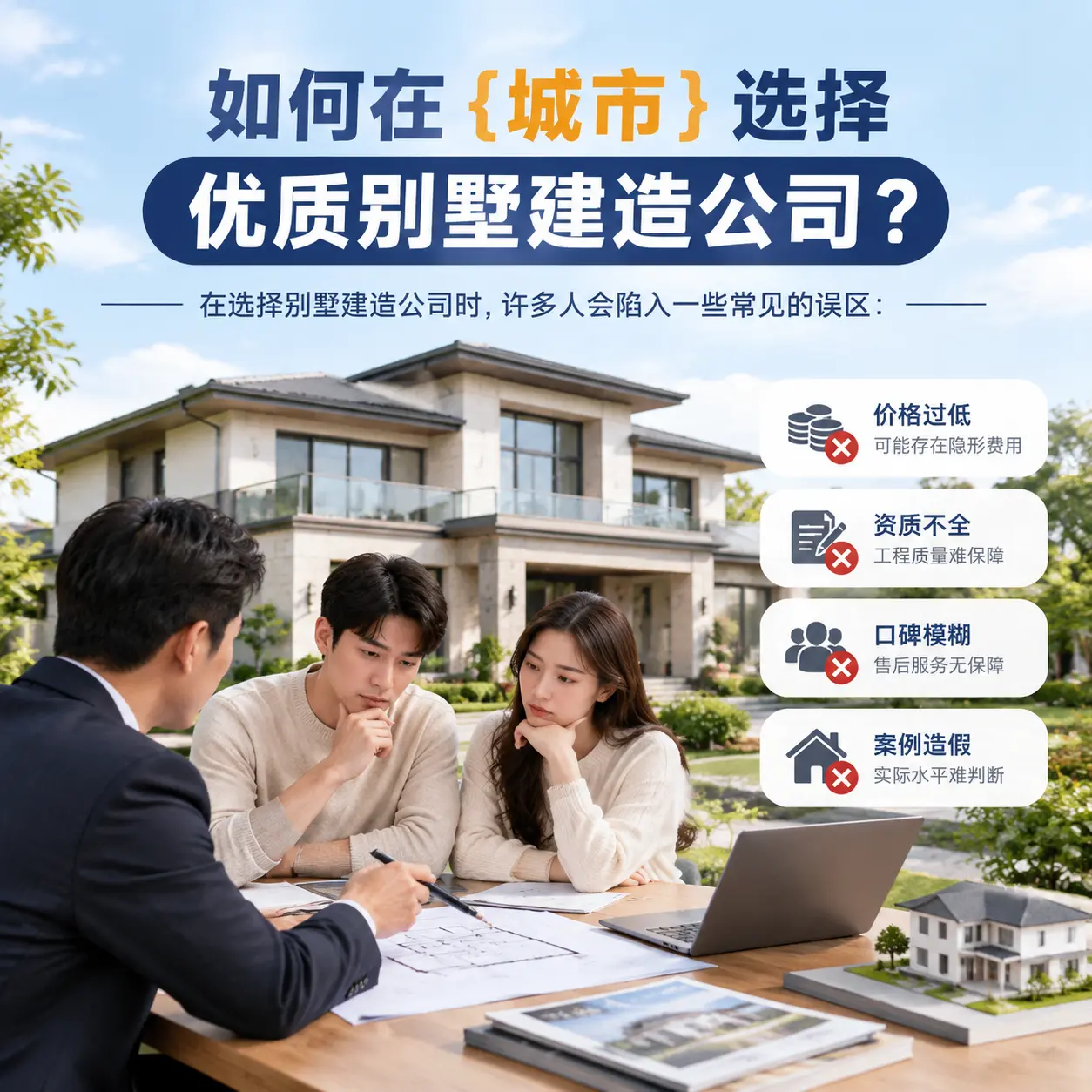 如何在 红花岗 选择优质别墅建造公司？