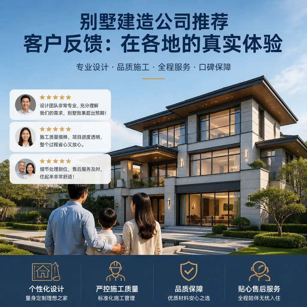 别墅建造公司推荐的客户反馈：在 红花岗 的真实体验