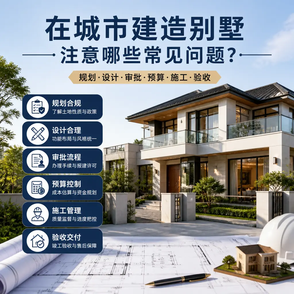 在 红花岗 建造别墅，注意哪些常见问题？