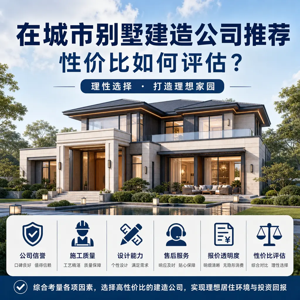 在 红花岗 别墅建造公司推荐，性价比如何评估？
