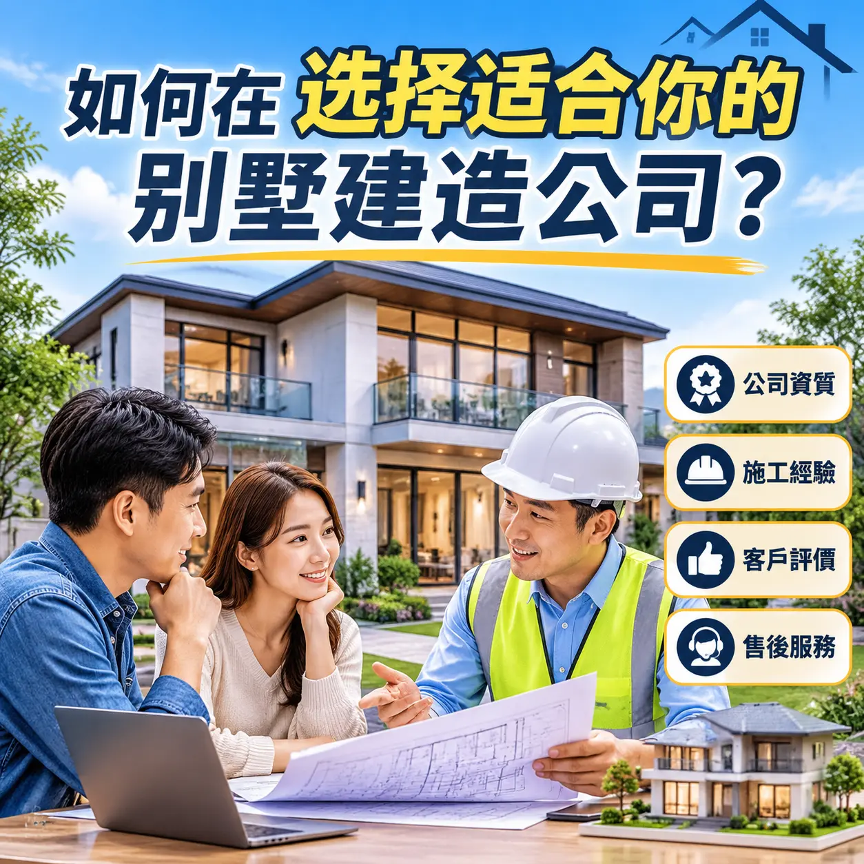 如何在 红花岗 选择适合你的别墅建造公司？